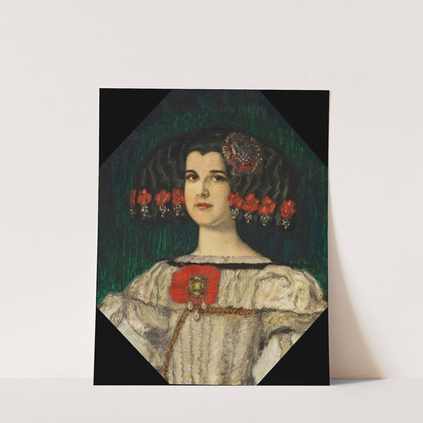 Meine Tochter Mary im Velázquez-Kostüm (1912) by Franz von Stuck