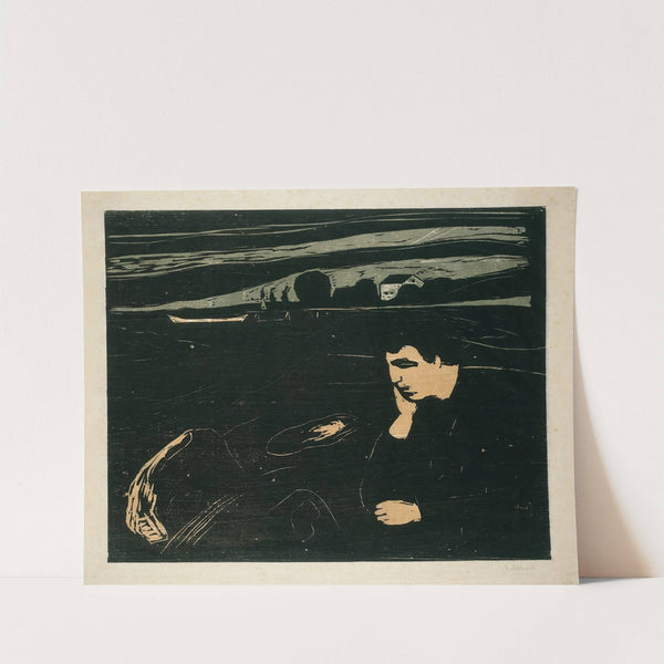 Melancholy III (1915–1917) by Edvard Munch