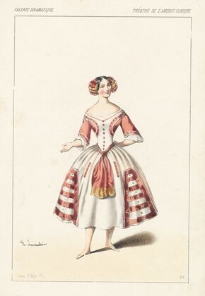 Melle. Daniel, rôle de Paquita, dans L’étoile du berger