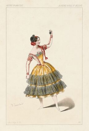 Melle. Dimier, dans Paquita. Académie Royale de Musique (1846)