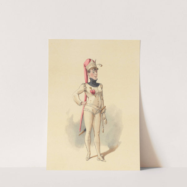 Melle. Pelletier dans Geneviève de Brabant dans le ballet, Théâtre de la Gaité (1875) by Alfred Grévin
