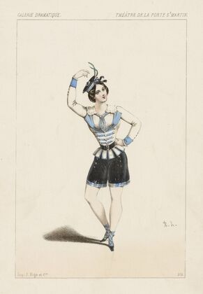 Melle Richard dans Trilby (1846)