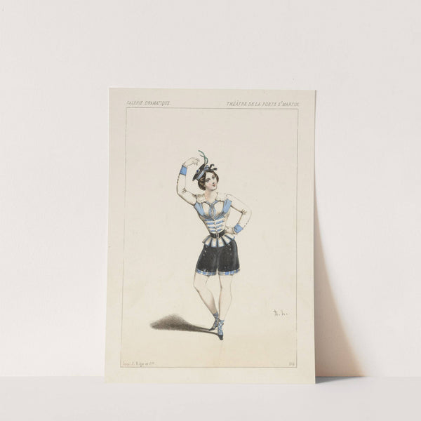 Melle Richard dans Trilby (1846) by Alexandre Lacauchie