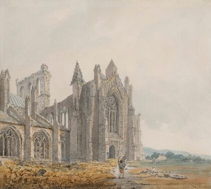 Melrose Abbey, Scotland