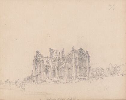 Melrose Abbey, Scotland