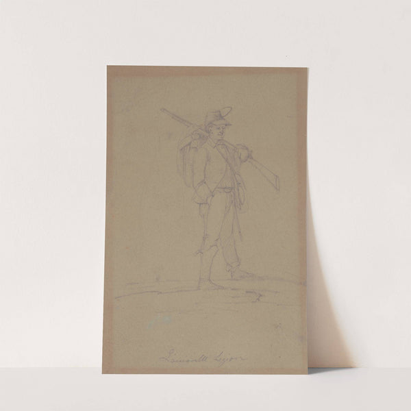 Member of the 6th Ky. Louisville Legion near Stone River, Murfreesboro, Nov. 6, 1862 (1862) by Adolph Metzner