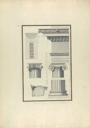 Members of an Ionic Temple at Teos