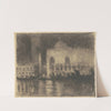 Memory of Venice - the Palazzo Ducale and the Piazzetta by Eugène Vail