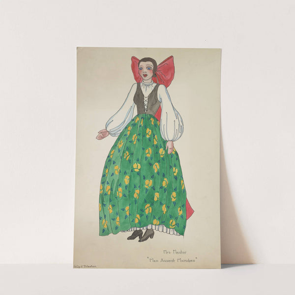 Men Against Microbes(Marionettes): Mrs. Meister (1934-1943) by Sally S. Tileston