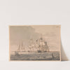 Men-of-war off the Coast by John Cleveley the younger