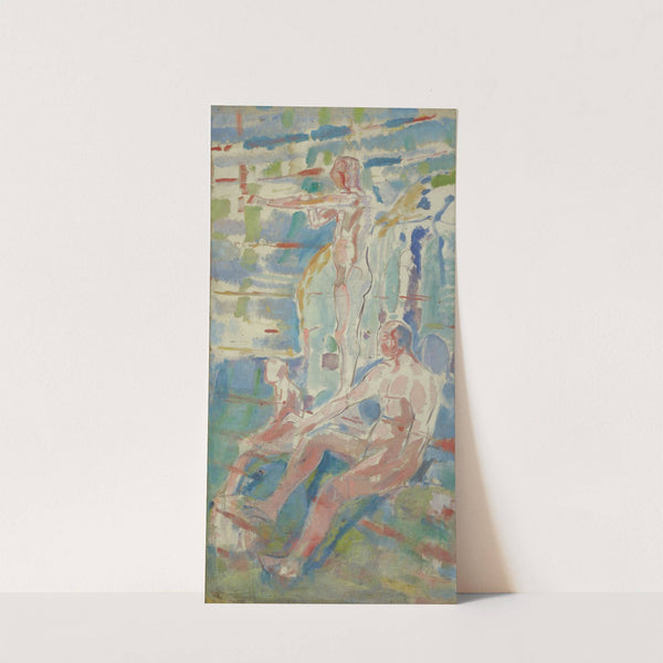 Men Turned towards the Sun (1912–13) by Edvard Munch