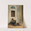 Mendicant At The Mosque Door by Stanisław von Chlebowski