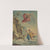 Mentor gooit Telemachus van een rots en springt hem achterna (1719 - 1775) by Rienk Keyert