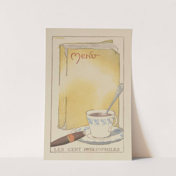 Menu (1920) by Jules Chadel