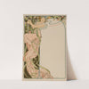 Menu Card (circa 1900) by Alphonse Mucha