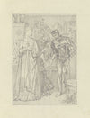 Mephisto bei Gretchen im Zimmer