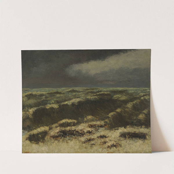 Mer Orageuse by Gustave Courbet