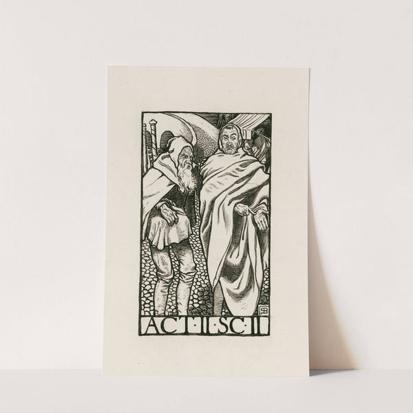 Merchant of Venice; Act II Scene II (1900) by Byam Shaw