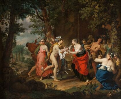 Mercury Confiding the Child Bacchus to the Nymphs on Nysa