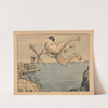 Mercury Flying (1897) by Hans Thoma