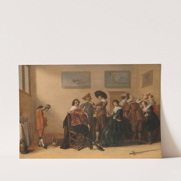 Merry Company in a Room (1633) by Anthonie Palamedesz.