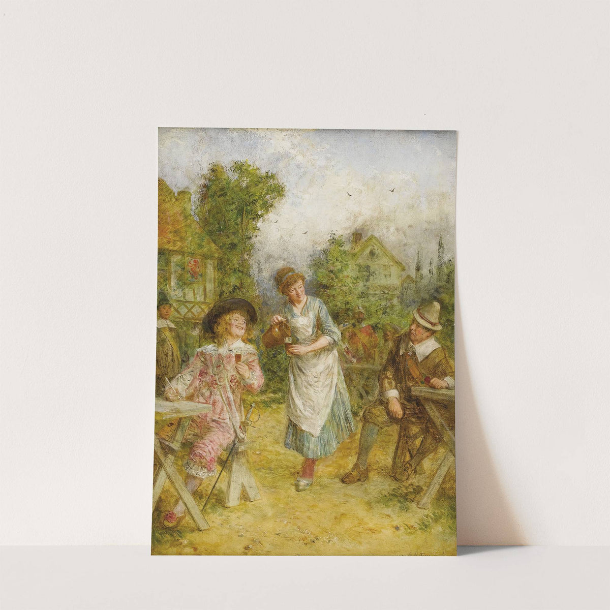 Merry Company (The Rivals) by Alfred Holst Tourier