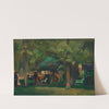 Merry-Go-Round in a Park (1938) by Franciszek Bartoszek