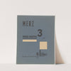 Merz 3. Kurt Schwitters 6 Lithos Pl.1 (1923) by Kurt Schwitters