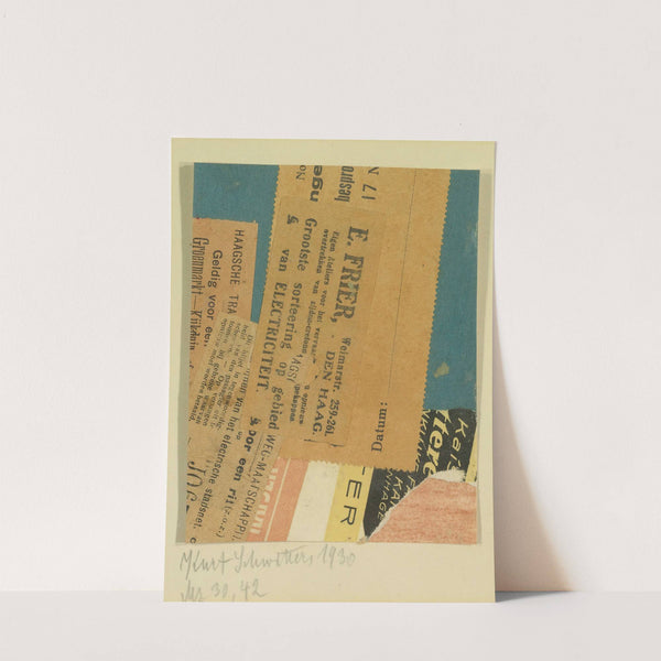 Merz 30, 42 by Kurt Schwitters