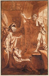 Messenger at the Door of a Guardhouse