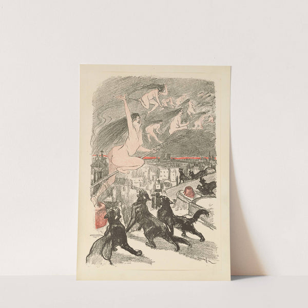 Metamorphosis (1912) by Théophile Alexandre Steinlen