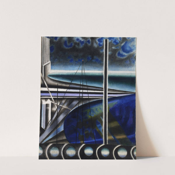 Metropolitan Port by Joseph Stella