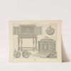Meubles – objects usuels (1876-1888) by Auguste Racinet