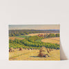 Meules de foin by Gustave Cariot