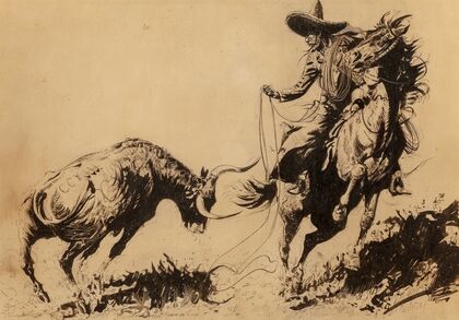 Mexican Steer on the Prod
