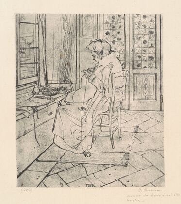 Mia madre che lavora [My Mother Working] (1907)