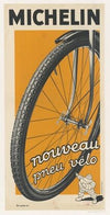 Michelin, nouveau pneu vélo (1934)