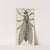Microscopic view of a great belly&#039;d [bellied] gnat or female gnat by Robert Hooke