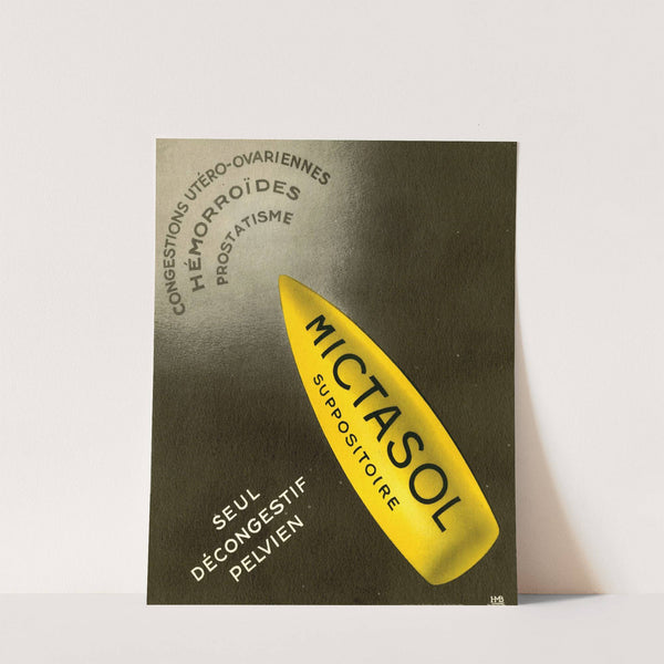 Mictasol (1910-1950) by Laboratoires du Mictasol