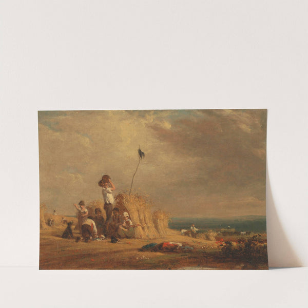 Mid-Day Rest, Harvest by William Frederick Witherington