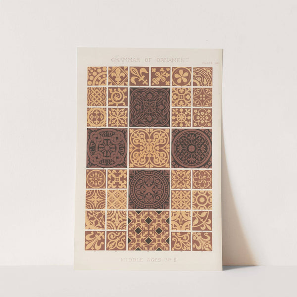 Middle Ages No. 5 (1856) by Owen Jones