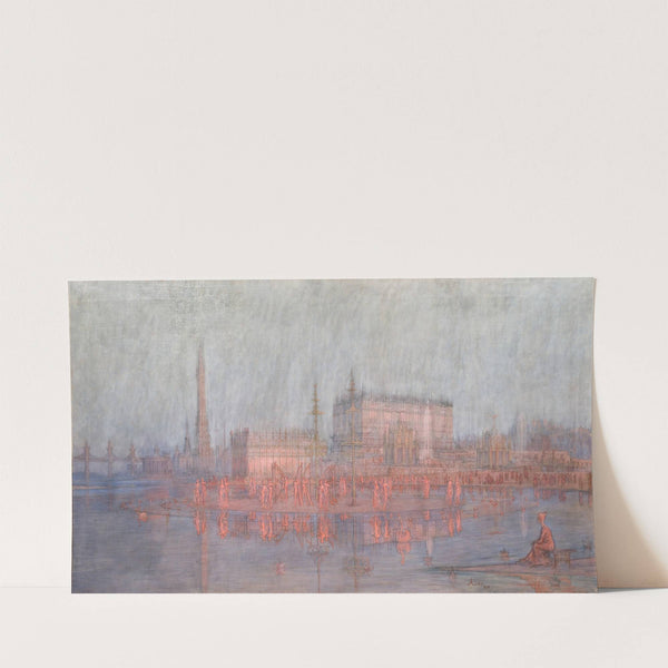 Midsummer Celebration in the Metal City (1898) by J.A.G. Acke