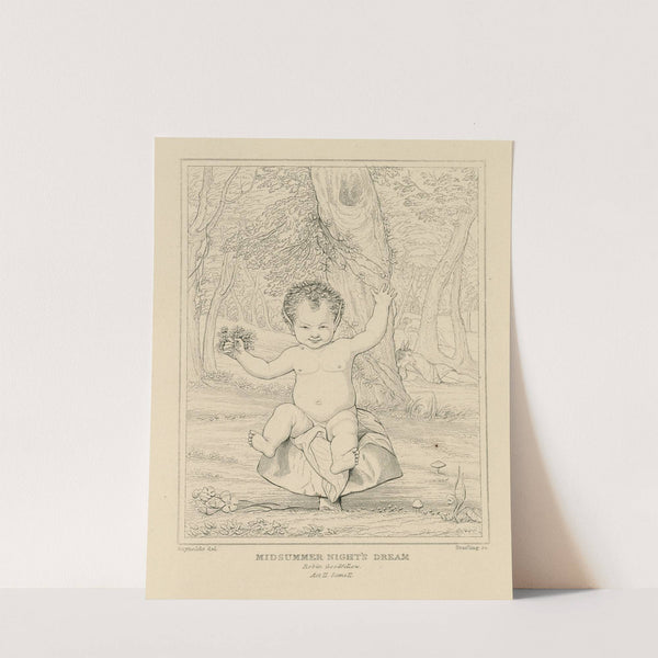 Midsummer night’s dream, Puck (19th century) by William Francis Starling