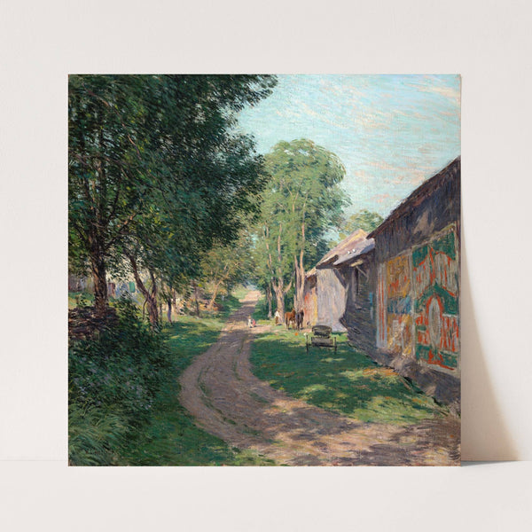 Midsummer Shadows (1911) by Willard Leroy Metcalf