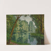 Midsummer water lilies by Henri Biva