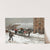Milano, Nevicata in città, (Snowy City) by Mosè Bianchi