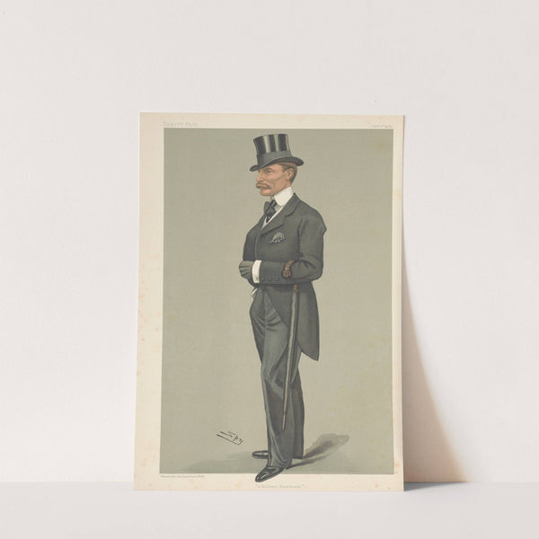 Military and Navy; ‘A Military Secretary’, Colonel Douglas Frederick Rawdon Dawson, January 1, 1903 (1903) by Leslie Matthew Ward