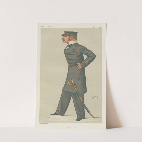 Military and Navy; ‘Alleno’, Sir Allen Young, December 15, 1877 (1877) by Carlo Pellegrini