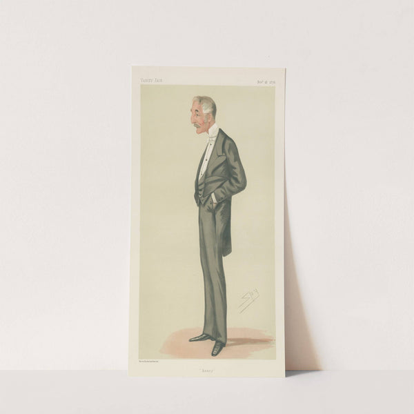 Military and Navy; ‘Henry’, Major-General Sir Henry Percival De Bathe, November 18, 1876 (1876) by Leslie Matthew Ward