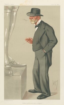 Military and Navy; ‘Sailor, Politician and Sculptor’, Admiral the Right Hon. Lord Clarence Paget, December 25, 1875